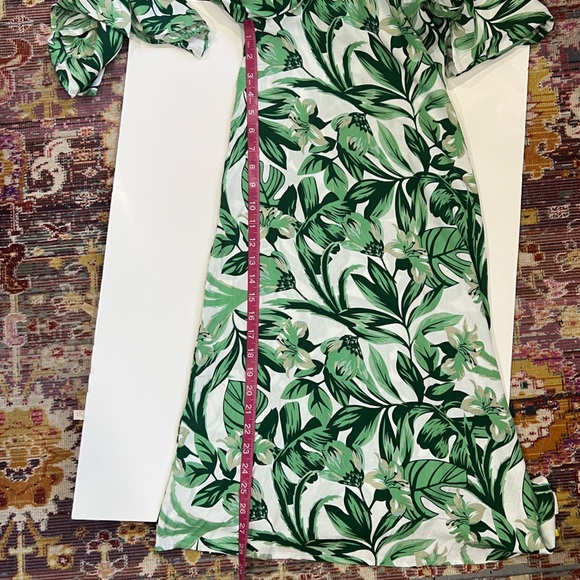 Baltic Born Byron green print wide leg jumpsuit - Picture 15 of 15